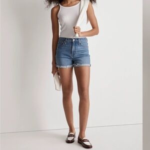 Madewell High Rise Denim Shorts